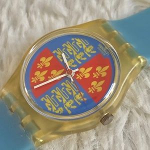 Vintage Swatch Lady LIONHEART LK102 1986